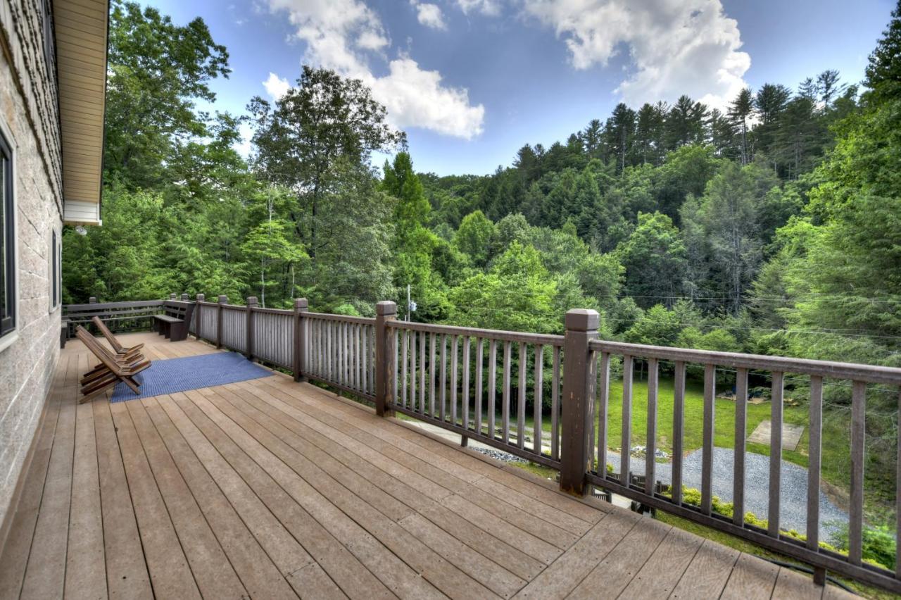 The Chariot - Creek Front With Hottub, Fire Pits, Billiards, Ev Charger - Sandalwood Stays Blue Ridge Buitenkant foto